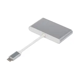 Концентратор Type-C 3.1 to 3xUSB 3.0 + Type-C 10 cm Atcom (12808) - мініатюра 2