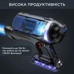 Пилосос акумуляторний Rowenta X-Force Flex 12.60 Auto Aqua RH98C0WO - мініатюра 2
