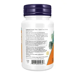 GTF Chromium 200mcg - 100 tabs - мініатюра 3