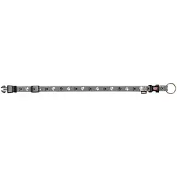 Нашийник Trixie світловідбивний Silver Reflect S-M 30-45 см/15 мм (сірий) - мініатюра 2