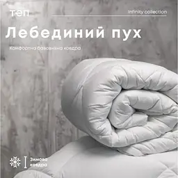 Ковдра ТЕП Лебединий пух 200x210 см (1-03855_00000) - мініатюра 2