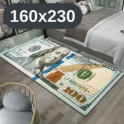 Стильний та зносостійкий килим для дому "100 доларів" 160х230 KT8000606