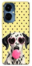 TPU чохол Demsky Pinky dolmatin для TECNO Camon 19 (CI6n) / 19 Pro (CI8n)