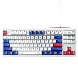 Клавіатура INPHIC K9 ENG White Blue