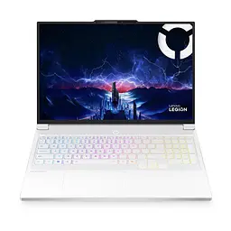 Ігровий ноутбук Lenovo Legion 7 16IAX10 (83KY0038RM), Intel Core Ultra 9 275HX, 16 дюймів, RAM 32GB, SSD 1TB, nVidia GeForce RTX 5060 8GB, без ОС, білий