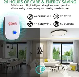 Ультразвуковий відлякувач шкідників Pest Repeller Ultrasonic Pest Repeller, 6 шт - мініатюра 5