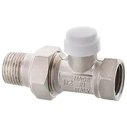 Кран радіаторний Roho R5260-050 - 1/2" прямий RO0134 - мініатюра 2