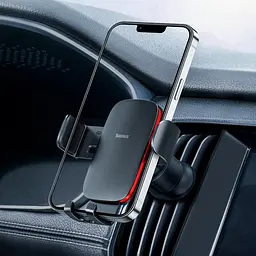 Автоутримувач Metal Age 2 Gravity Car Mount (Air Outlet Version) (SUJS00001) Black Baseus teh0029295 - мініатюра 5