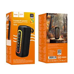 Портативна Bluetooth колонка Hoco HC36 Brocade sports BT speaker Black - мініатюра 2