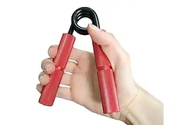 Кистьовий еспандер EasyFit Hand Grip PRO 136 кг червоний (299 lb) - мініатюра 2