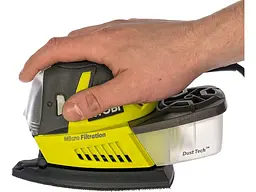 Вібраційна шліфмашина Ryobi RPS100-SA20 (5133002906) - мініатюра 5