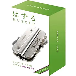 Головоломка з металу Huzzle Slider (Слайдер) 3 зірки 515042 - мініатюра 4