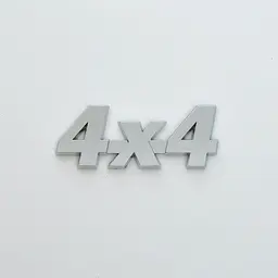 Емблема напис 4 x 4 скотч 89 x 35 мм