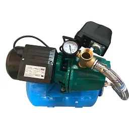 Насосна станція VOLKS pumpe  JY100A(a)-24 1,1кВт чавун короткий (складена) на  гребінці - мініатюра 4