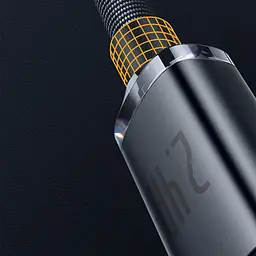 Кабель Baseus Crystal Shine Series USB to Lightning 2m Black (CAJY000101) [92815] - мініатюра 6