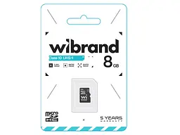 Карта пам'яті Wibrand microSD Class 10 8 GB (WICDHC10/8GB) - мініатюра 2