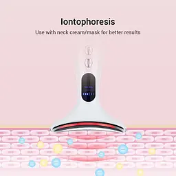 Мікрострумовий масажер Neck Beauty Device для шиї та обличчя - мініатюра 8