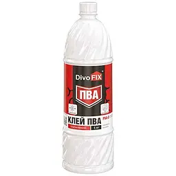 Клей ДИВОЦВІТ 1кг "ПВА-Д" Посилений