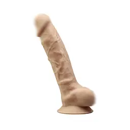 Фалоімітатор з вібрацією SilexD Vetus Vibro Flesh (MODEL 1 size 8in) SILEXD SO8213 95659 - мініатюра 2