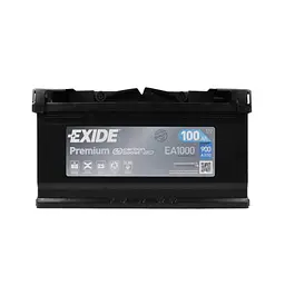 Акумулятор автомобільний EXIDE PREMIUM 100A (EA1000) - мініатюра 1