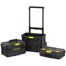 Ящик для інструмента Stanley Quicklink модульний 3 секції на колесах 80 л 75.1x55x41 см (STST83319-1) - мініатюра 2