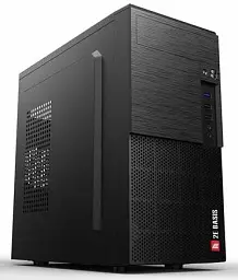 Корпус 2E BASIS Black, БП 400 Вт, Mini Tower, для Micro ATX / Mini ITX, 2xUSB 2.0, 1xUSB 3.0 (2E-RD8603U-400) - мініатюра 1