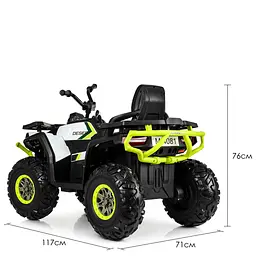Дитячий електромобіль-квадроцикл Bambi Racer M 4081EBLR-1-5 до 50 кг - мініатюра 2