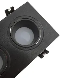 Світильник точковий Brille HDL-DT 95/2 GU5.3 BK MR16 36-439 - мініатюра 4