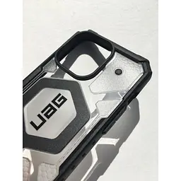 Оригінальний протиударний чохол UAG Pathfinder MagSafe для iPhone 15 Pro Max (6.7") Clear Ice (114301114343) - мініатюра 8