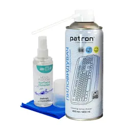 Універсальний чистячий набір Patron spray duster 400ml F3-020 +spray f/technF3-025 (CS-PN-BUNDL-10)