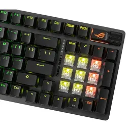 Клавіатура ASUS ROG Strix Scope II X NX Snow V2 ABS USB UA Black (90MP037A-BKMA00) - мініатюра 9