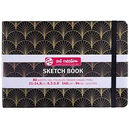 Блокнот для графіки Royal Talens Art Creation А5 (14.8х21 см) 140г/м2 80л Art deco - мініатюра 2