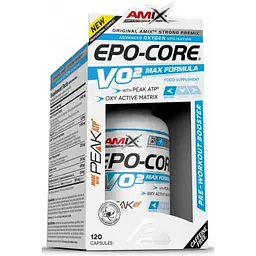 Азотний бустер Amix Performance Epo-Core VO´2 Max передтренувальний комплекс без кофеїну 120 капсул - мініатюра 2
