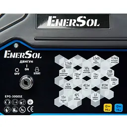 Генератор бензиновий 2.7 кВт EnerSol EPG-3000SE (41-00459) - мініатюра 8