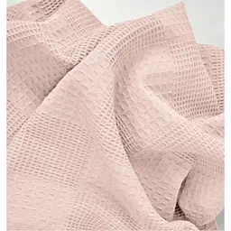 Дитячий плед Cosas Cube Rose рожевий (Pled130_Waffle_SquaresRose) - мініатюра 3