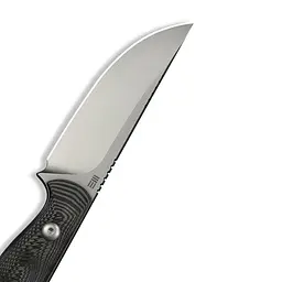 Ніж фіксований туристичний Weknife Notchline, (8.7 см) CPM S35VN /Carbon Fiber чорний з чохлом - мініатюра 7