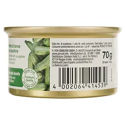 Вологий корм для котів GimCat Superfood Shiny Cat Duo з тунцем та цукіні 70 г - мініатюра 3
