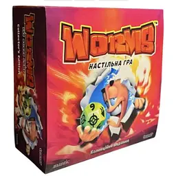 Настільна гра Fun Geek Shop Черв'ячки (Worms) (укр.)