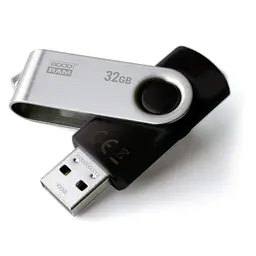 Флеш-накопичувач GoodRam 32GB USB 2.0 Twister Black (UTS2-0320K0R11#)