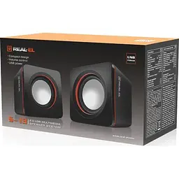 Акустична система REAL-EL S-13 USB Black (EL121100021) - мініатюра 9