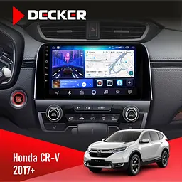 Штатна магнітола Honda CR-V 2017+ Decker D9-006 4x64, 4G Decker (НФ-00003572)