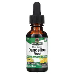 Інші екстракти Dandelion Root 2,000 mg 30 ml Nature's Answer vit0005862