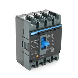 Автоматичний вимикач змінного струму CHINT NXM-125S-4300B-100A, 4P, 100A, 415V, 25/15kA, 8kV