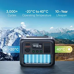 Зарядна станція BLUETTI 700W AC50P / 700 Вт / 504 Вт/ч / LiFePO4 (AC50P) UA - мініатюра 12