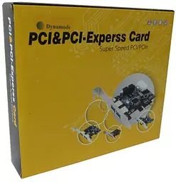 Контроллер Dynamode RS232 (COM) 2 канала + LPT (Parallel) 1 канал PCI (2s + 1p) чипсет WCH353 PCI - мініатюра 2