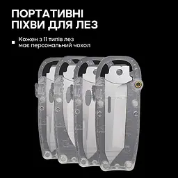 Набір змінних клинків Roxon (BA12; BA13; BA16) 3in1 - мініатюра 6
