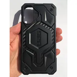 Протиударний чохол UAG Monarch Pro MagSafe (Original) для iPhone 16 Carbon Fiber 114458114242 - мініатюра 5