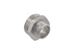 Ніпель RAFTEC латунь, ЗЗ, DN40х25, 1 1/2"х1", нікель, NP0503
