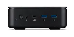 Acer Комп'ютер персональний неттоп Acer Veriton N1502G-13N0U MFF, Intel N150, 1*SO-DIMM, M.2SSD, UMA, WiFi, без ОС - мініатюра 4