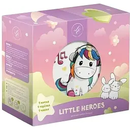 Набір дитячого посуду Limited Edition Unocorn 3 предмета C723 - мініатюра 2